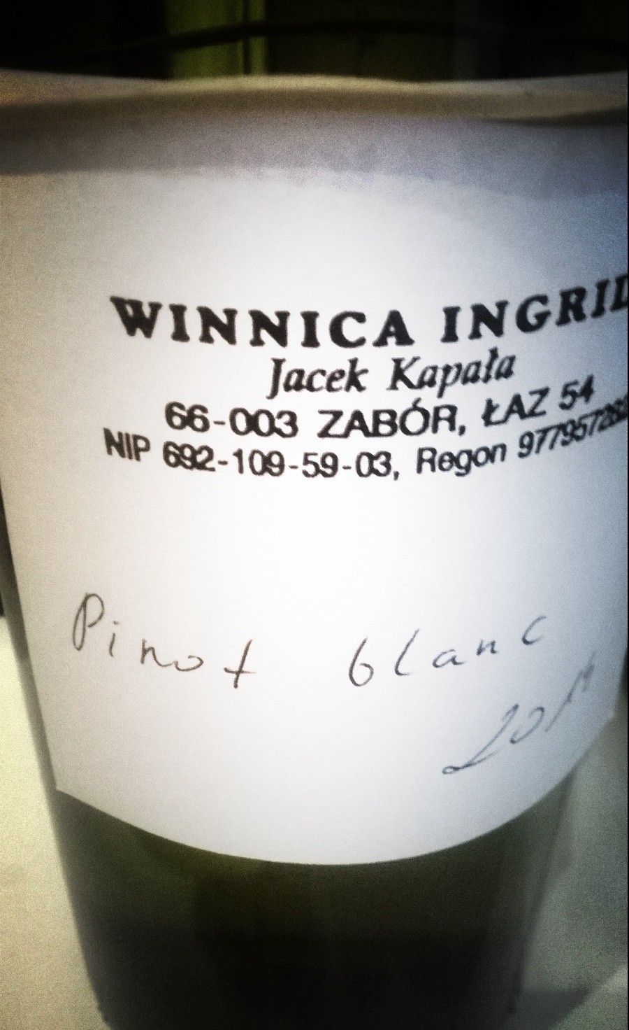 i doskonałe Pinot Blanc 2014